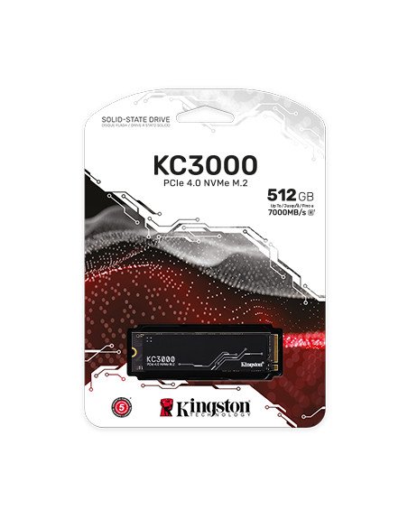 KC3000 PCIe 4.0 NVMe M.2 SSD 512GB