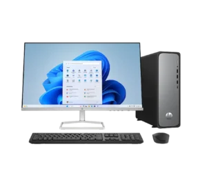PC HP OmniDesk Slim S03-0050LA · 512 GB SSD · con monitor