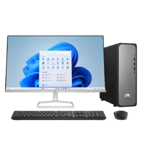 PC HP OmniDesk Slim S03-0050LA · 512 GB SSD · con monitor